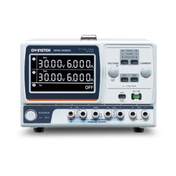 GW Instek GPE-3060 385W (30/6A,385W) Triple Channel DC Power Supply