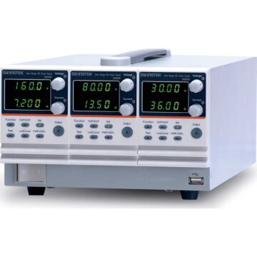 GW Instek PSW-1080H666 Triple-channel switching DC Power supply, 250/250/250V, 1080W