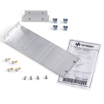 Keysight / Agilent 34190A FOR RENT Rackmount Flange w/Adapter Kit 88.1mmH(2U)-1 FlangeBrkt.&Adptr