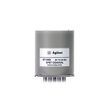 Keysight Technologies 87106D Coaxial Switch,DC to 40GHz,SP6T 