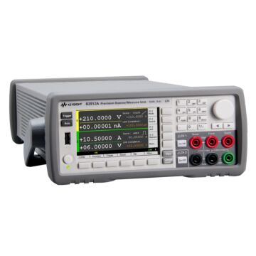Keysight / Agilent B2912A for Rent, Precision Source/Measure Unit, 2 Channel, 10fA Resolution, 210V/3A, DC/10.5A Pls