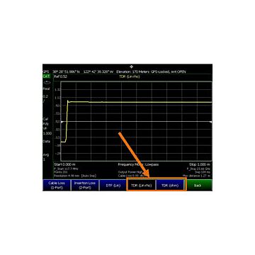 Keysight Technologies N9916B-215 TDR Cable Measurements 