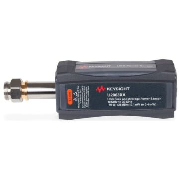 Keysight U2063XA USB Wide Dynamic Range Peak & Average Power Sensor, 10MHz-33GHz