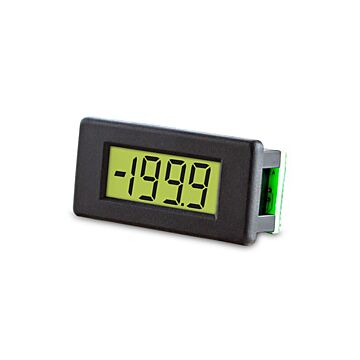 Lascar DPM 1AS-BL 3.5 Digit Backlit LCD Voltmeter Module, 5.5 mm Digit Height