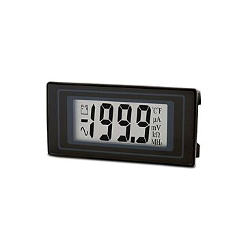 Lascar DPM 400 3.5 Digit LCD Voltmeter, 10 mm Digit Height