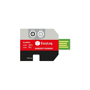 Lascar EL-PDF-1-004 PK10 PDF Data Logger for Ambient Pharmaceuticals, Pack of 10