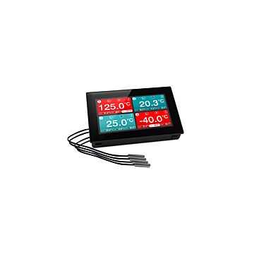 Lascar EL-SGD43-ATP Four-Ch Temperature Data Logger w/ 4.3" Capacitive Touch Disp