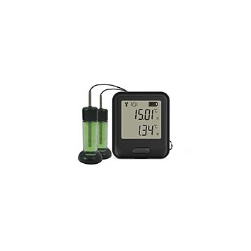 Lascar EL-WIFI-21CFR-VAC2 High Acc 21CFR Remote WiFi Temp Sen 2Ch Ext Thermistor w/Glycol