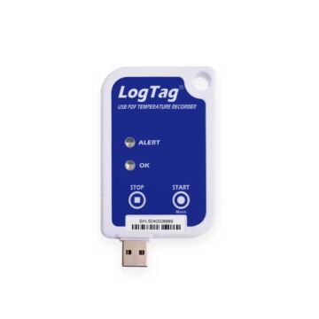 
LogTag Recorders UTRIX-16 Multi-Trip USB PFD Temperature Data Logger
