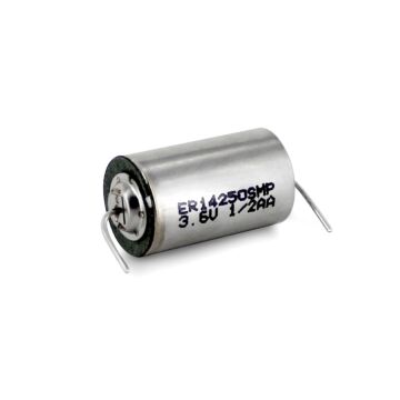 MadgeTech ER1425S 150 deg C 3.6V Lithium Battery, 1/2 AA Axial Leads