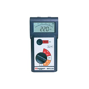 Megger MIT220 Handheld Insulation Tester, 500VDC