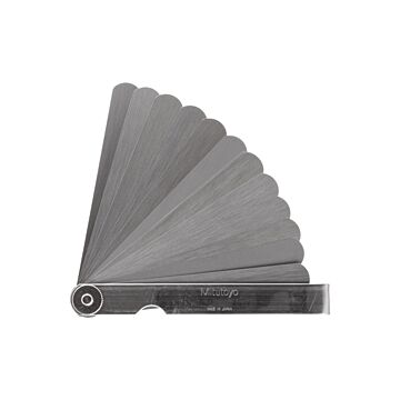 Mitutoyo 184-307S Thickness Gage, 0.03-0.5mm, 13 Leaves