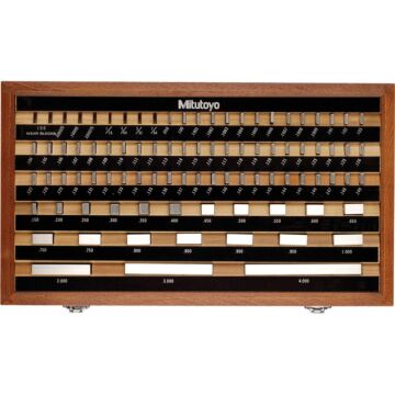 Mitutoyo 516-902-26 USED FOR SALE Individual Inch Gage Block Set, 81 PIECES, BE1-81-OA/A