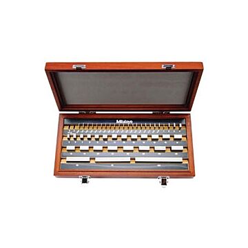 Mitutoyo 516-338-26 112pc.Gage Block Set,CeramicRectangular,Metric,Grade ASME 0