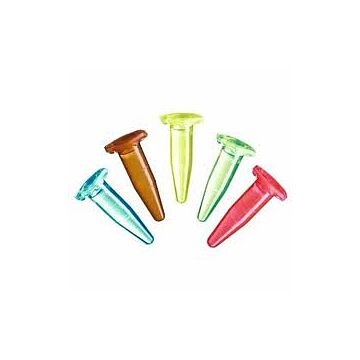 Eppendorf Safe-Lock Tubes 0.5 mL, assorted colors, 500/pack