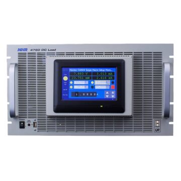 Used NH Research 4760-6 DC Electronic Load, 600V, 300A, 6kW