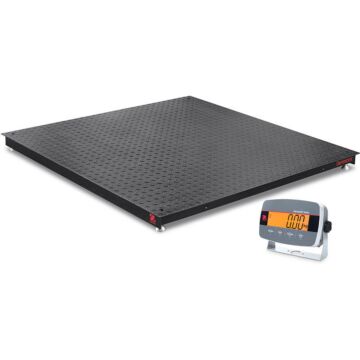 Ohaus Scale I-DF33P5000B1L Floor Scale, ABS Indicator, 5,000 lb, 4x4'