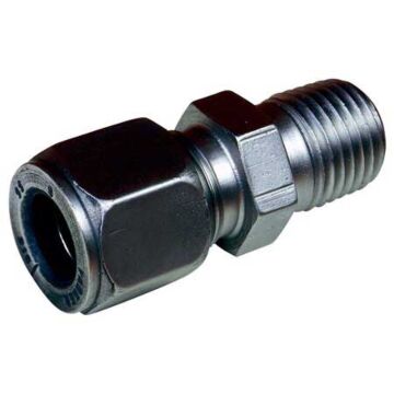 Omega Engineering SMPW-K-M Miniature Thermocouple Connector, Flat Pin, 2 Pins, Male, K Type, -20F to 356F, Write-on Window