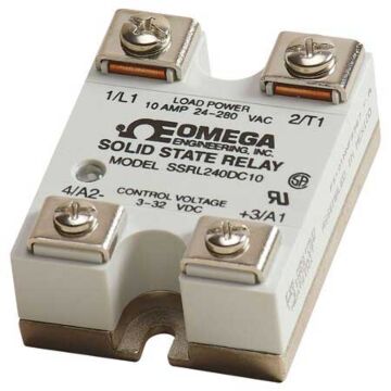 Omega Engineering SSLK-14-14 Adaptor, Compression Fitting, 1/4" NPT Male, Straight, 316 Stainless Steel, 1/4"