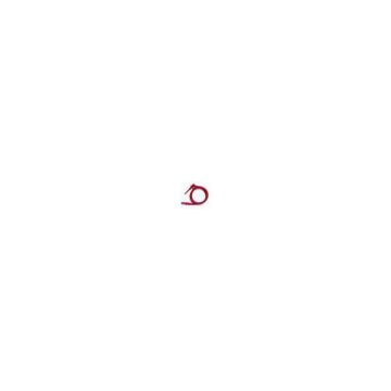 Pomona 6245-48-2 MiniGrabber w/Straight Plug, IEC1010,Red,48"