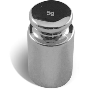 PROCISION 5g Weight, 304 SS, OIML F1 Accuracy +/- 0.16 mg