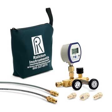 Ralston Instruments QTCM-1KPSIG-D Manifold 1000 PSIG Gauge Kit