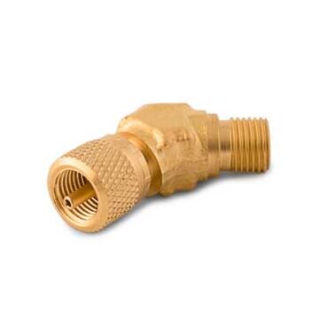 Ralston Instruments QTHA-HCBL-45 Male Quick-test x Female Quick-test Adapter