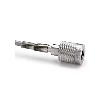 Ralston Instruments 2L2L-HOS-2FT Quick Connect Test Hose, 2' with Female 37 Degree Flare Ends