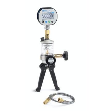 Ralston Instruments QTHP-1KPSIG-D Hydraulic Hand Pump & 1KPSI Pressure Gauge