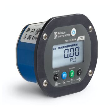 Ralston Instruments LC30-GV2M-TX125-00 Pressure/Temp Gauge, 10000 psi, 1/4" M NPT, Probe,Cable
