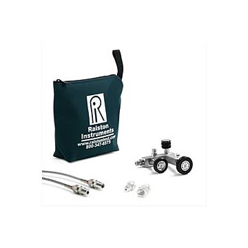 Ralston Instruments QSCM-2FSA-20-2 Manifold, 1/4"FNPT Gauge Adaptor