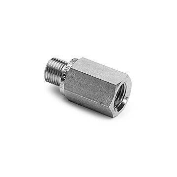 Ralston Instruments QTHA-2FS0 1/4" Female NPT x Male Quick-test no Check-valve, Stainless Steel
