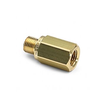 Ralston Instruments QTHA-1FB1 NPT Female Adapter with Check Valve