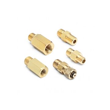 Ralston Instruments QTHA-KIT0 Hose and Adapter Kit, Brass