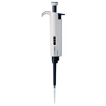 Scilogex MicroPette Adjustable Volume, Single Channel Pipette, 0.1 - 2.5 uL 