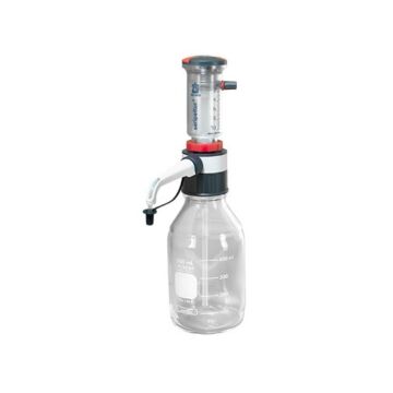 BrandTech Scientific Seripettor Adjustable Volume, Manual, Bottle Top Dispenser, 1000 - 10000 uL