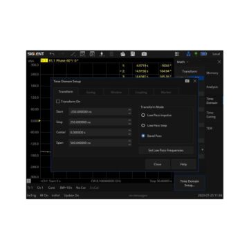 Siglent SHN900-TDA Time Domain Analysis (SW)