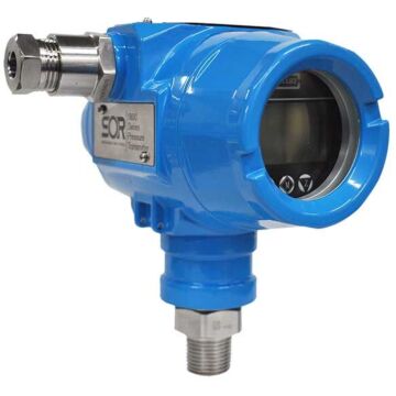 
SOR 1800PT Pressure Transmitter, -14.5 psi to 36.3 psi, 1/2" NPT(M), CSA
