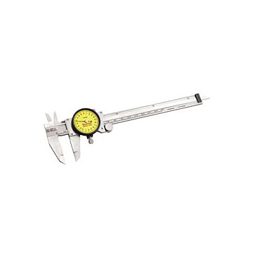 Starrett 120AM-150 66295 Dial Caliper, 0-150mm