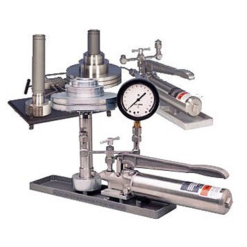 Ametek - M&G T-50-1/C Hydraulic Deadweight Tester 10-500PSI/ 100-5K PSI
