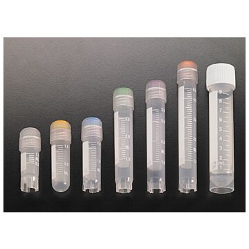 Simport Cryovial External Thread 1.2ML SS O-Ring, Self Stand, U-bottom, pack/100