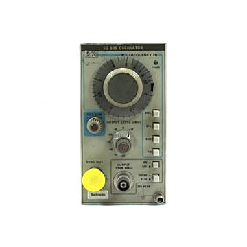 Tektronix SG505 Oscillator, 10 Hz-100Khz, plug-in 