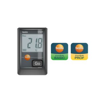 Testo 174 T Mini Temperature Data Logger, -22 F to 158 F