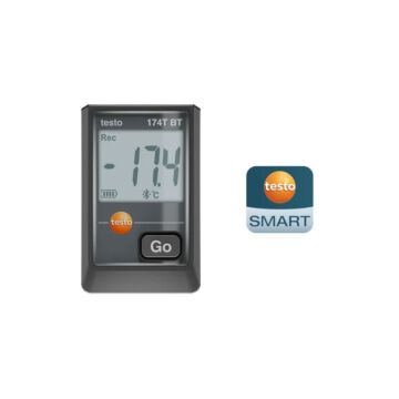 Testo 174 T BT Mini Data Logger, Temperature and Humidity, -4 F to 158 F