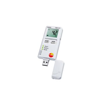 Testo 184 H1 Temperature & Humidity USB transport datalogger, LCD Display