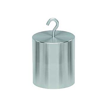 Troemner 12310-S 2 kg Class F Stainless Steel Hook on Top Weight