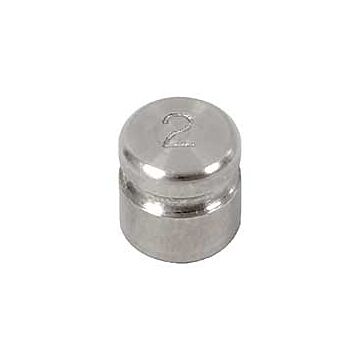 Troemner 1332W 2 g Class F Test Weight with NVLAP Certificate