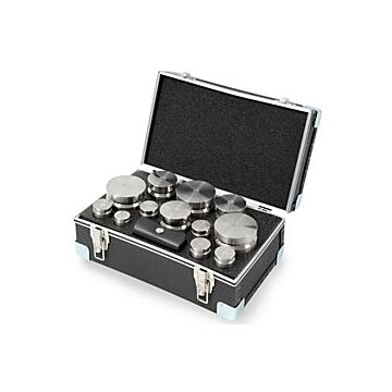 Troemner TW-100 10 lb-1/32 oz Class F Stainless Steel Test Weight Set with No Certificate