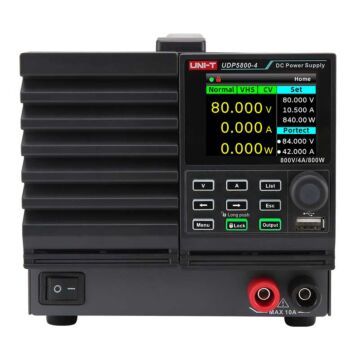 UNI-T UDP5800-4 Programmable DC Switching Power Supply Supply, 1 Channel, 800W, 800V/4A