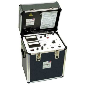 Used VLF Hipot Instruments PTS-75 High Voltage 75 kV Hipot DC 